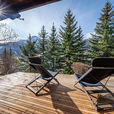 Serre Chevalier Studio 30 M2 Coin Montagne A 8 Minutes Des Pistes Saint Chaffrey Bagian luar foto