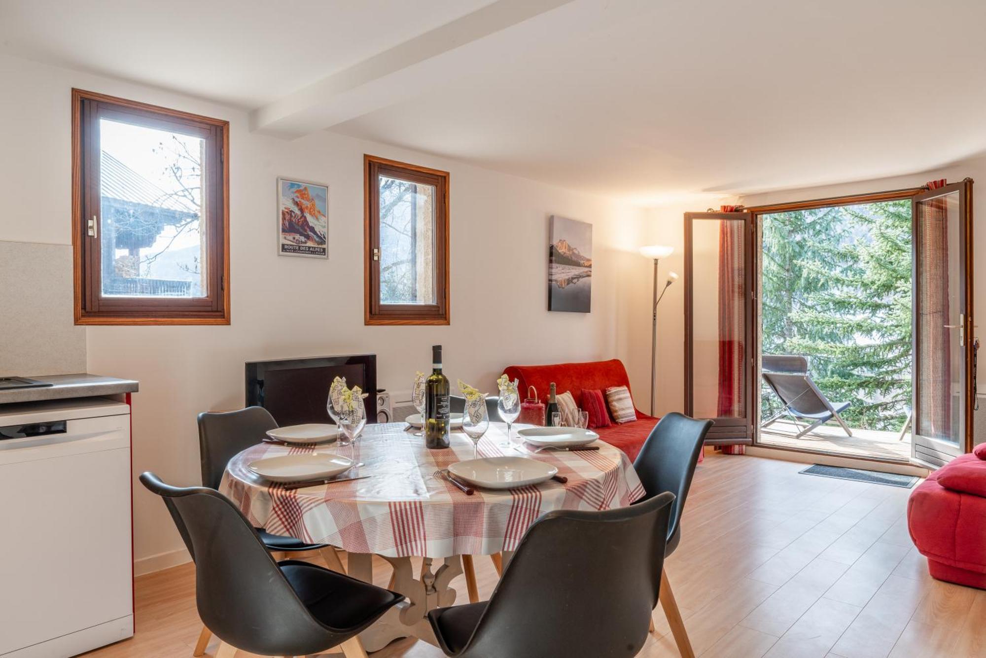 Serre Chevalier Studio 30 M2 Coin Montagne A 8 Minutes Des Pistes Saint Chaffrey Bagian luar foto