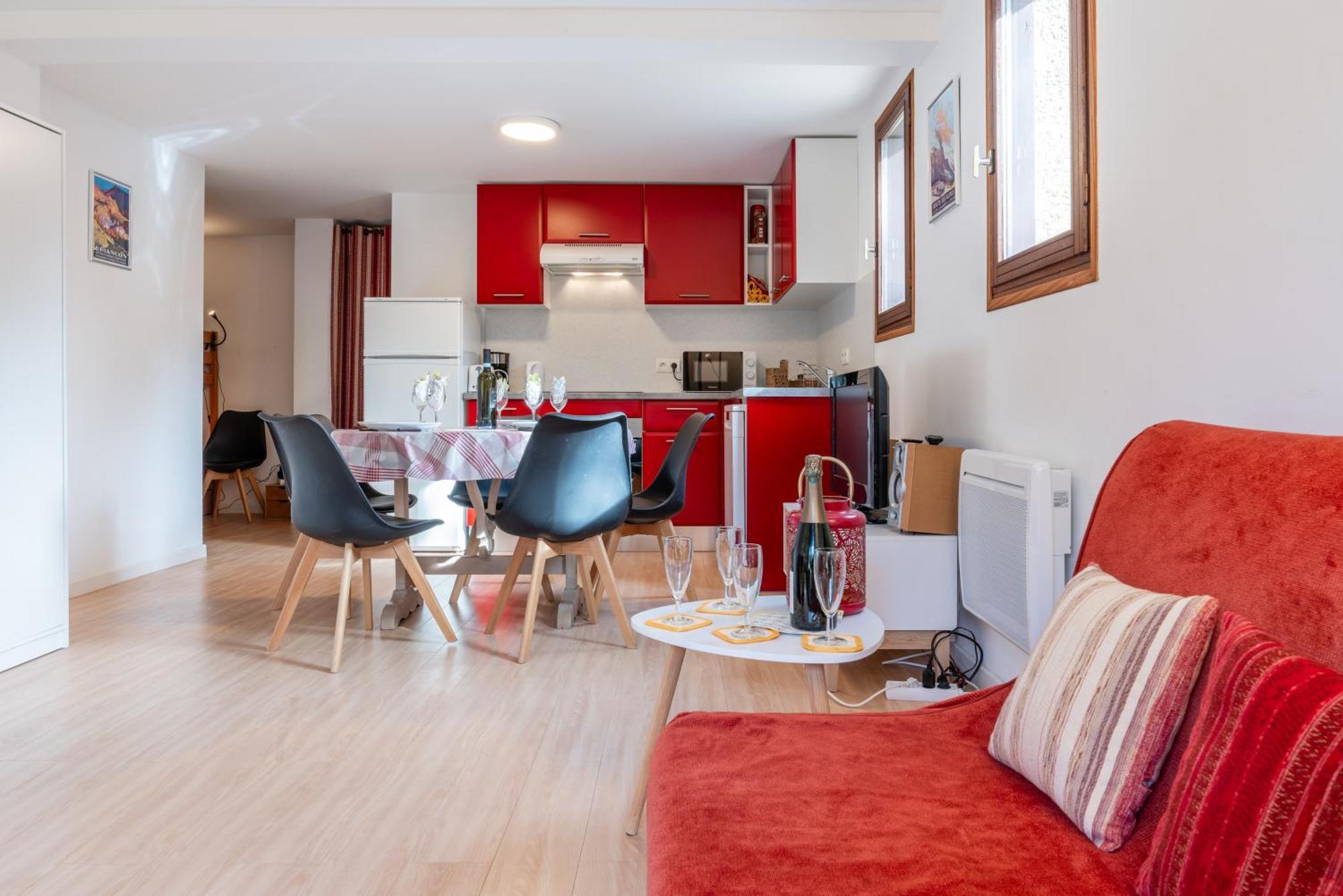 Serre Chevalier Studio 30 M2 Coin Montagne A 8 Minutes Des Pistes Saint Chaffrey Bagian luar foto