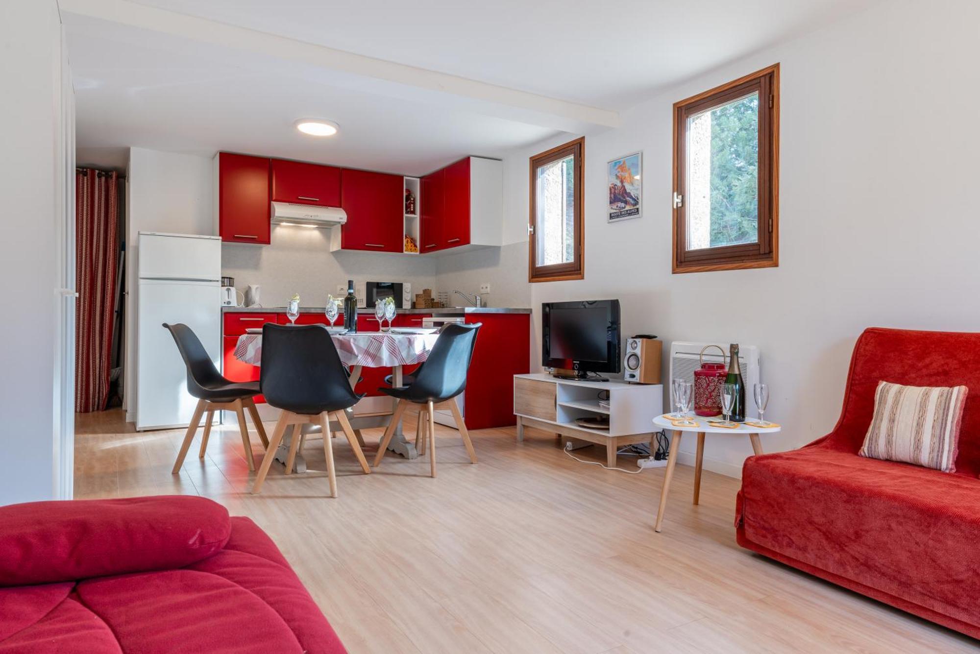 Serre Chevalier Studio 30 M2 Coin Montagne A 8 Minutes Des Pistes Saint Chaffrey Bagian luar foto