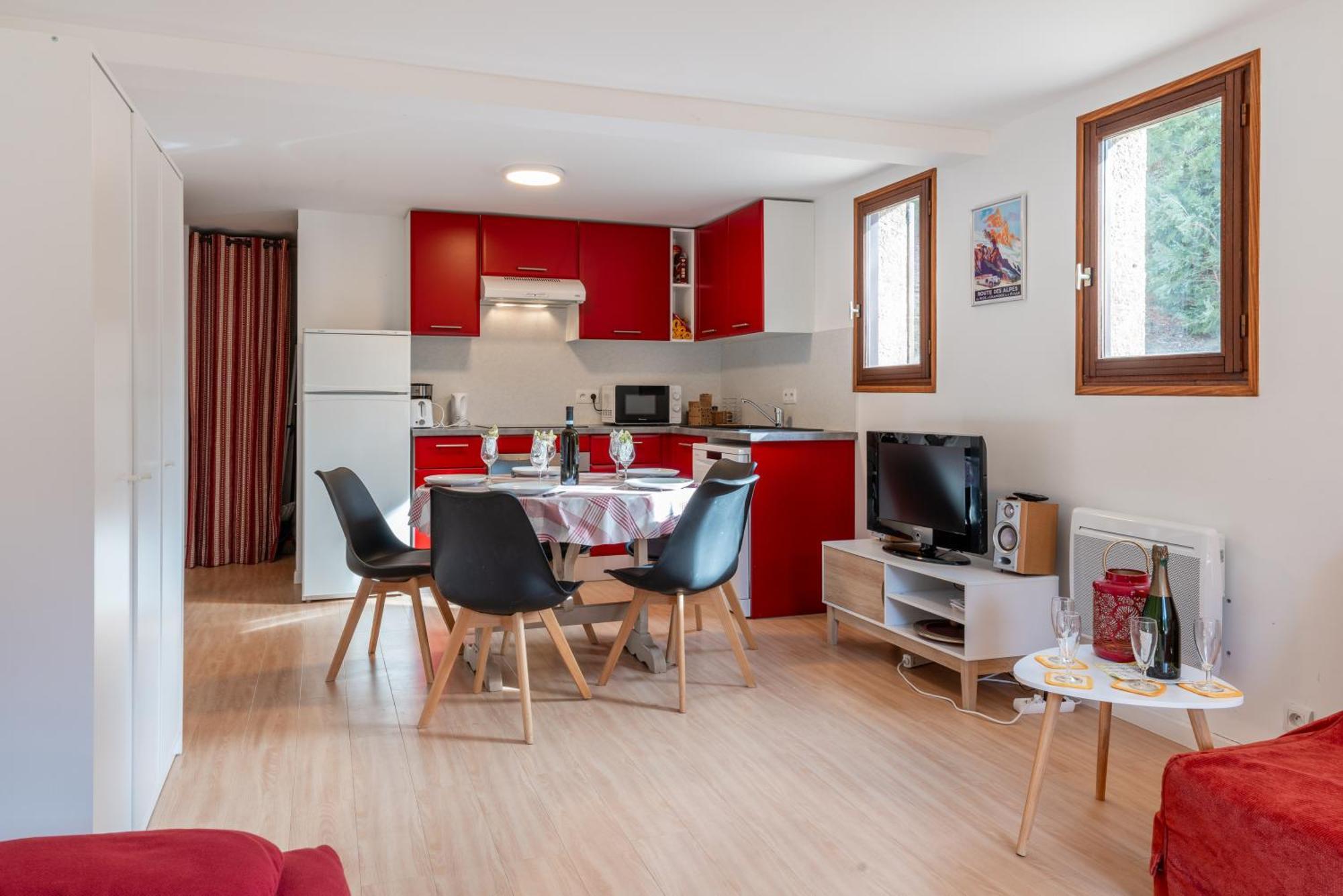 Serre Chevalier Studio 30 M2 Coin Montagne A 8 Minutes Des Pistes Saint Chaffrey Bagian luar foto