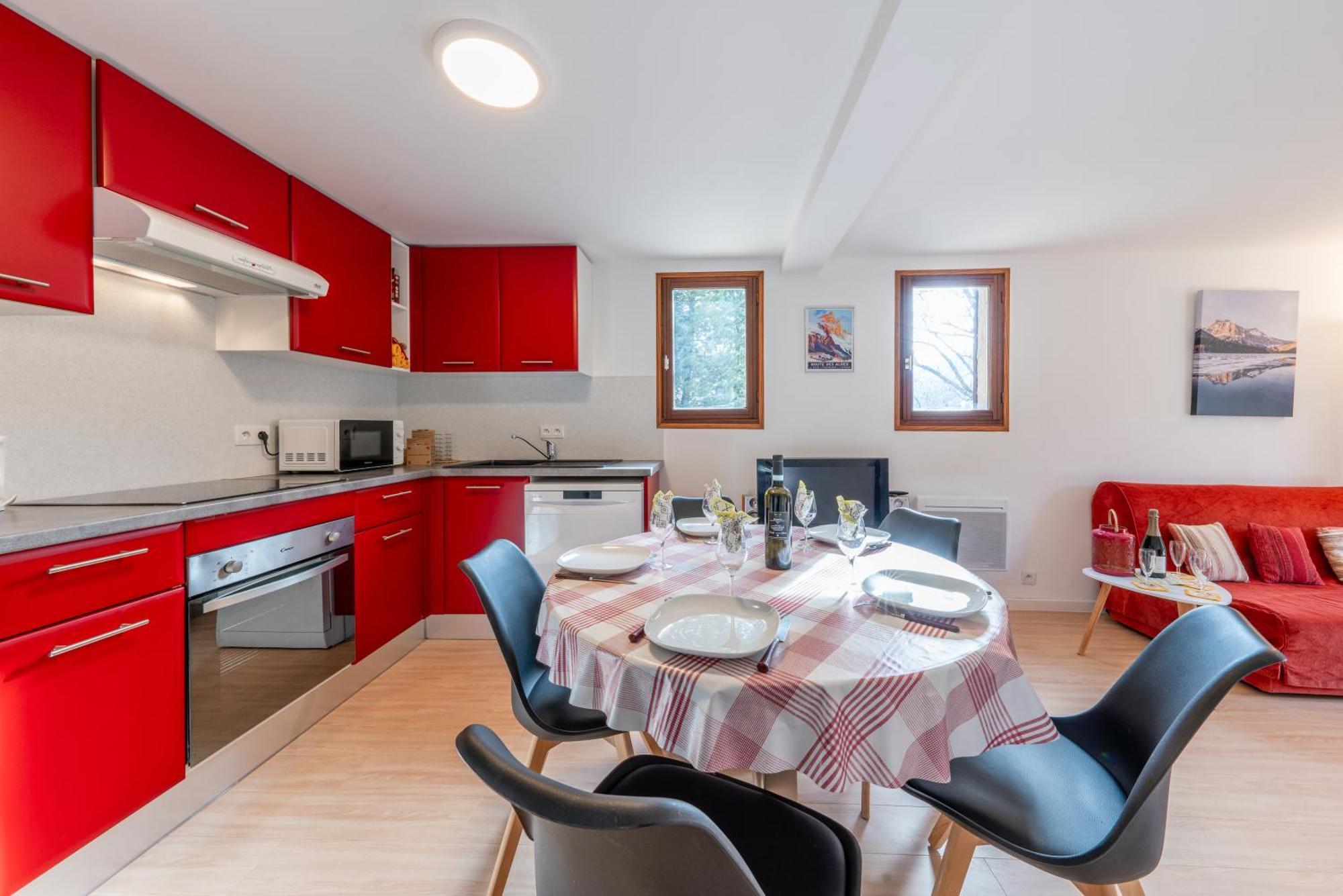 Serre Chevalier Studio 30 M2 Coin Montagne A 8 Minutes Des Pistes Saint Chaffrey Bagian luar foto