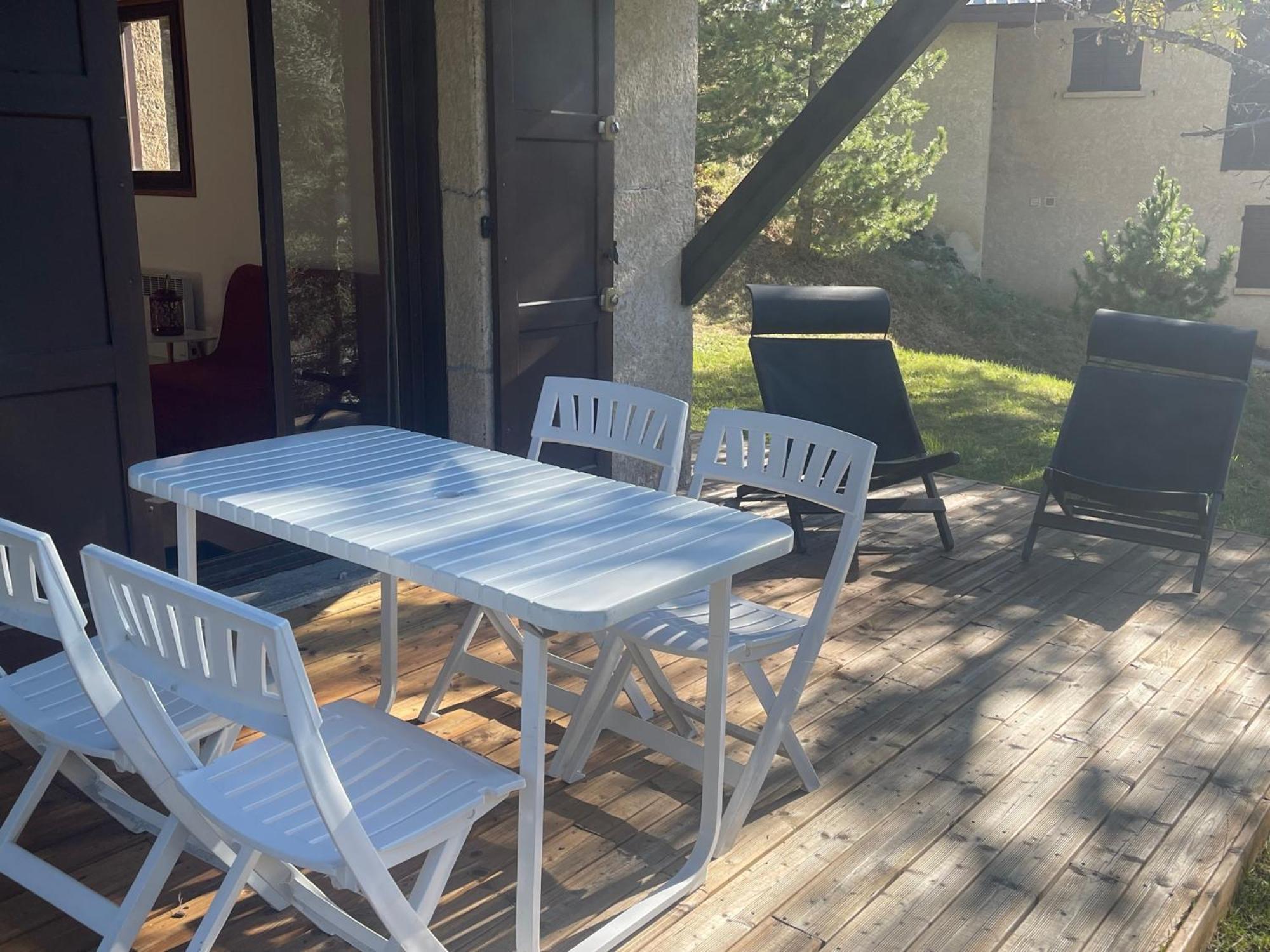 Serre Chevalier Studio 30 M2 Coin Montagne A 8 Minutes Des Pistes Saint Chaffrey Bagian luar foto